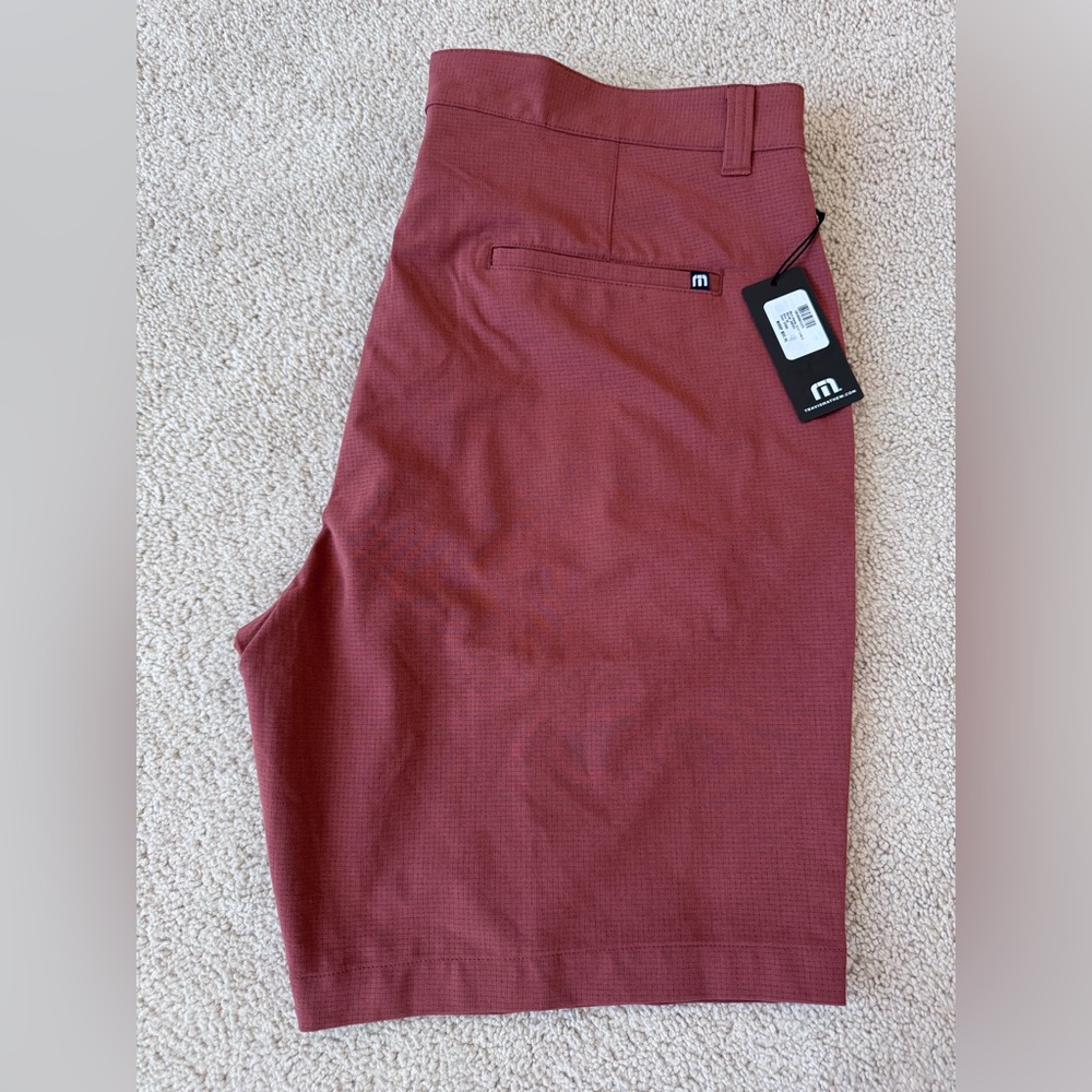 Travis Mathew Men's Brick Flat Front Golf Shorts